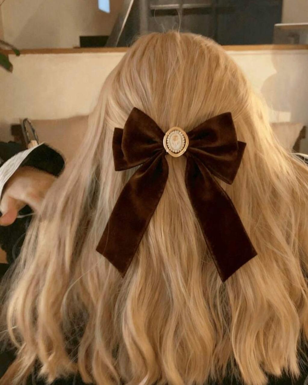 Cocoa Rose Bow