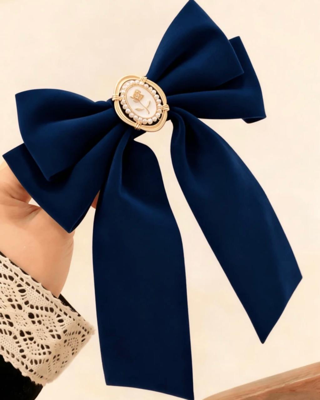 Royal Blue Bow