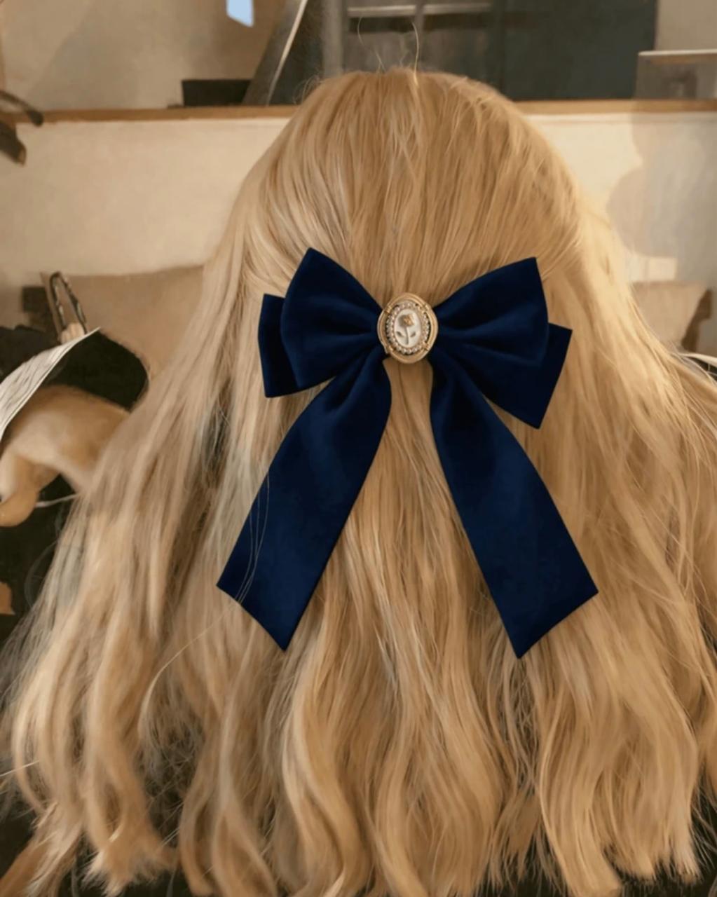 Royal Blue Bow