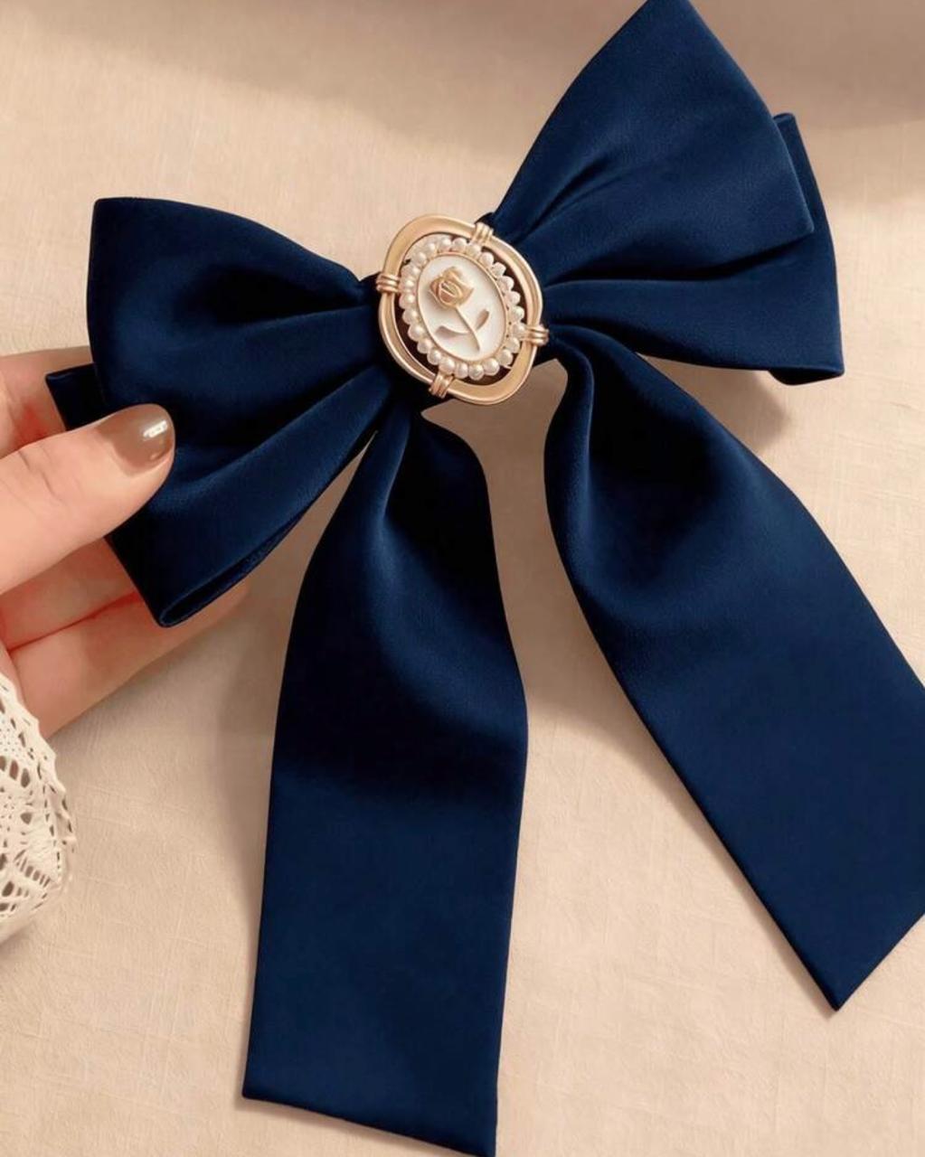 Royal Blue Bow