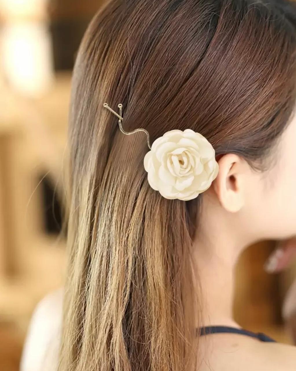 White Beige Flower