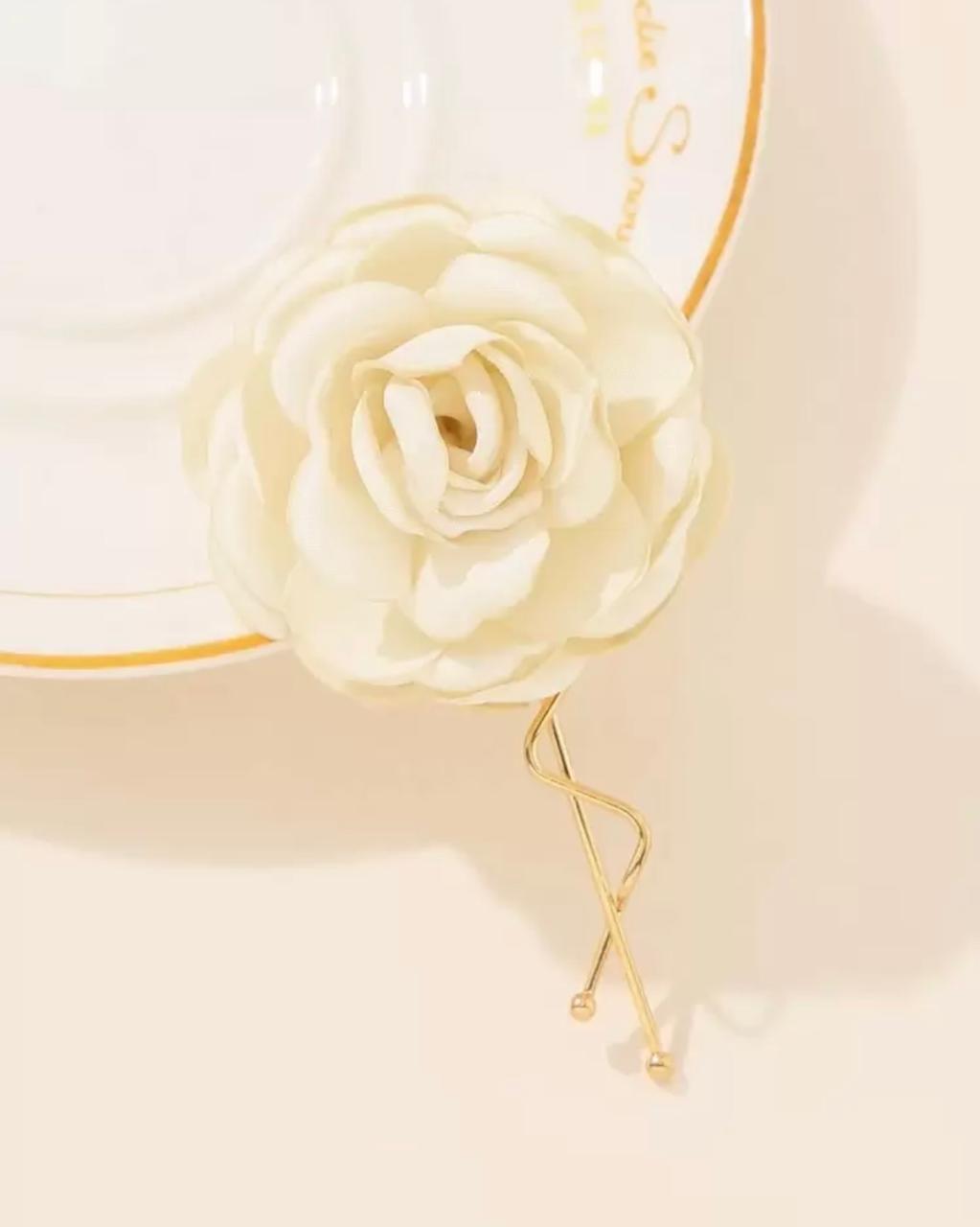 White Beige Flower